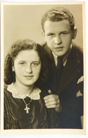 Erich und Helga Dieber 1942,Familienbesitz