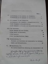 Gliederung der Jahresarbeit von Walter Strauß AHL, Schulen, Johanneum