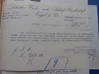 Briefkopf der Firma von Walter und Ida Engel 1922, Archiv der Hansestadt Lübeck, Amtsgericht Handelsregister A